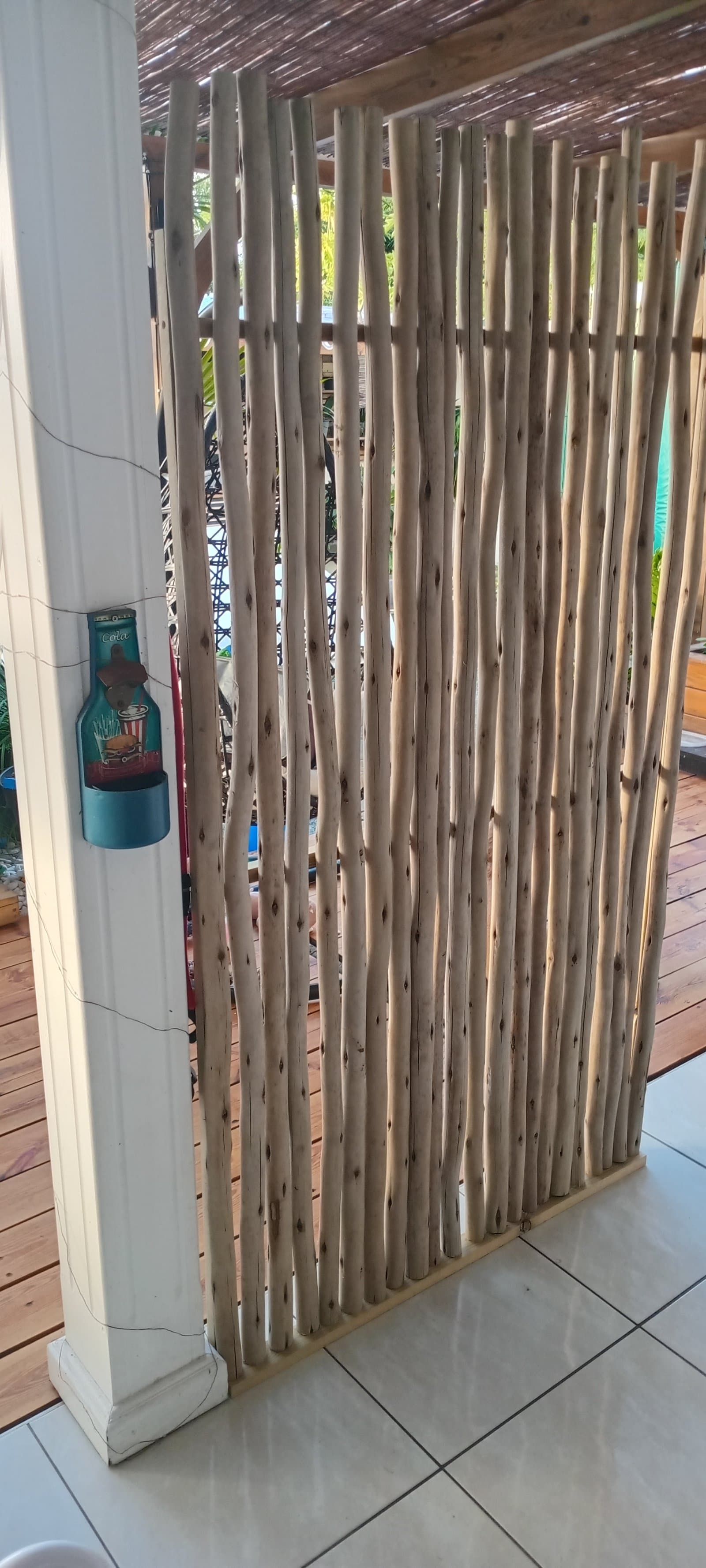 Panneau Occultant Eucalyptus 180×90 cm